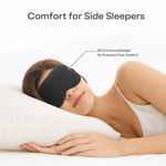 3D Memory Foam Sleep Mask – Contoured Blackout Eye Mask