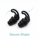 Soft Silicone Ear Plugs – Reusable Sleep & Swim Earplugs