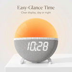 Sunrise Alarm Clock – Wake Up Light with Sounds & FM Radio