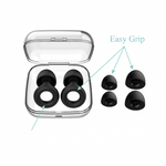 Soft Silicone Ear Plugs – Reusable Sleep & Swim Earplugs