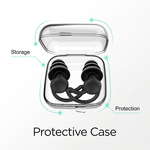 Soft Silicone Ear Plugs – Reusable Sleep & Swim Earplugs