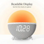 Sunrise Alarm Clock – Wake Up Light with Sounds & FM Radio