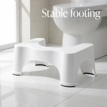Sit & Squat Toilet Stool – Ergonomic Bathroom Step