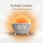 Sunrise Alarm Clock – Wake Up Light with Sounds & FM Radio