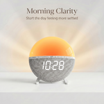 Sunrise Alarm Clock – Wake Up Light with Sounds & FM Radio
