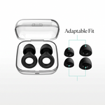 Soft Silicone Ear Plugs – Reusable Sleep & Swim Earplugs