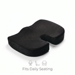 Orthopaedic Seat Cushion – Memory Foam Coccyx Chair Pad