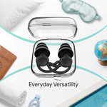 Soft Silicone Ear Plugs – Reusable Sleep & Swim Earplugs