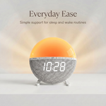 Sunrise Alarm Clock – Wake Up Light with Sounds & FM Radio