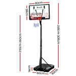 Portable Basketball Hoop – Adjustable Height Stand System