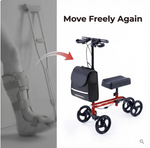 Knee Scooter – Steerable Knee Walker with Basket