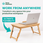 Adjustable Laptop Bed Table