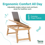 Adjustable Laptop Bed Table