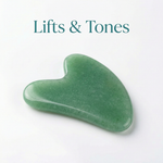 Jade Gua Sha Facial Tool – Natural Stone Face Sculptor