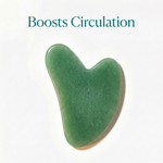 Jade Gua Sha Facial Tool – Natural Stone Face Sculptor
