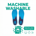 Massaging Gel Insoles – Cushioned Shoe Inserts S/M/L