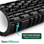 Pilates Foam Roller 33cm – Firm Muscle Recovery Roller