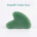 Jade Gua Sha Facial Tool – Natural Stone Face Sculptor