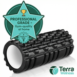 Pilates Foam Roller 33cm – Firm Muscle Recovery Roller
