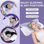 Butterfly Pillow - Align Your Spine, Reduce Snoring, Sleep Better