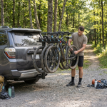 4-Bike Hitch Rack - Secure Quad Transport, Easy Fold Access