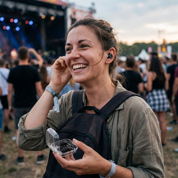 Silicone Ear Plugs - Block Harsh Noise, Sleep In Peace