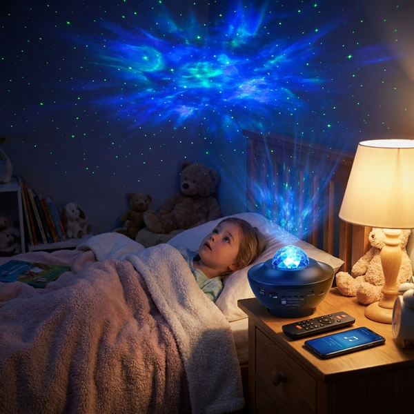 Galaxy Projector — Galaxy Light, Transform Your Room, Escape Into The Stars