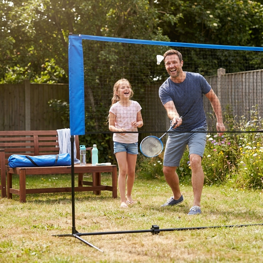 Badminton Net - Easy Setup, Play Anywhere