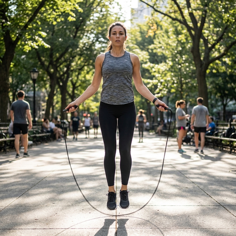 Speed Jump Rope - Build Cardio, Burn Fat Fast