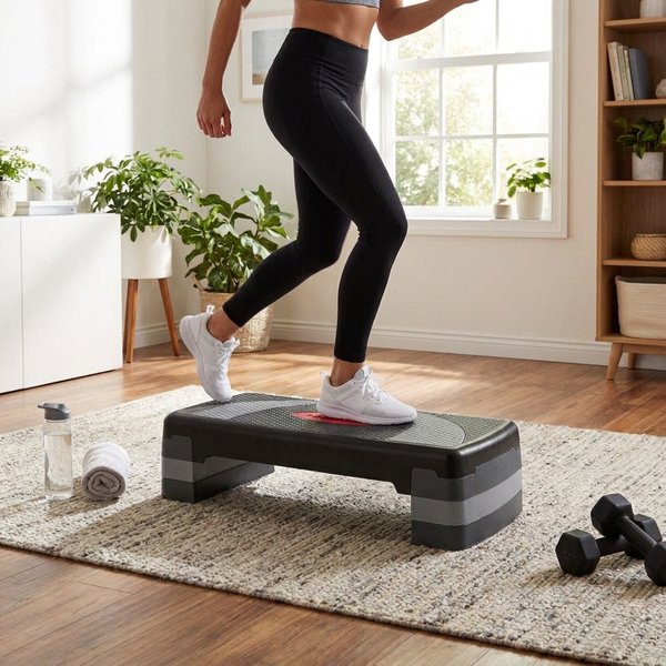 Aerobic Step Bench - Burn More Calories, Adjust Any Height