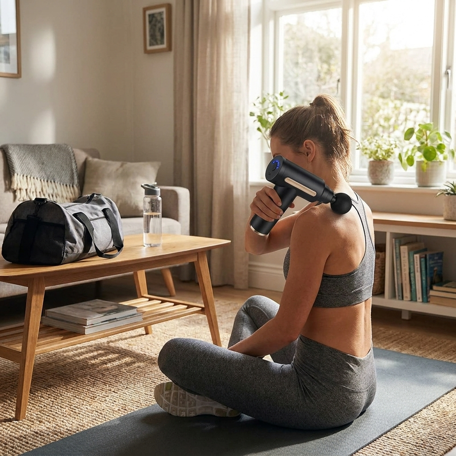 Massage Gun Max lifestyle