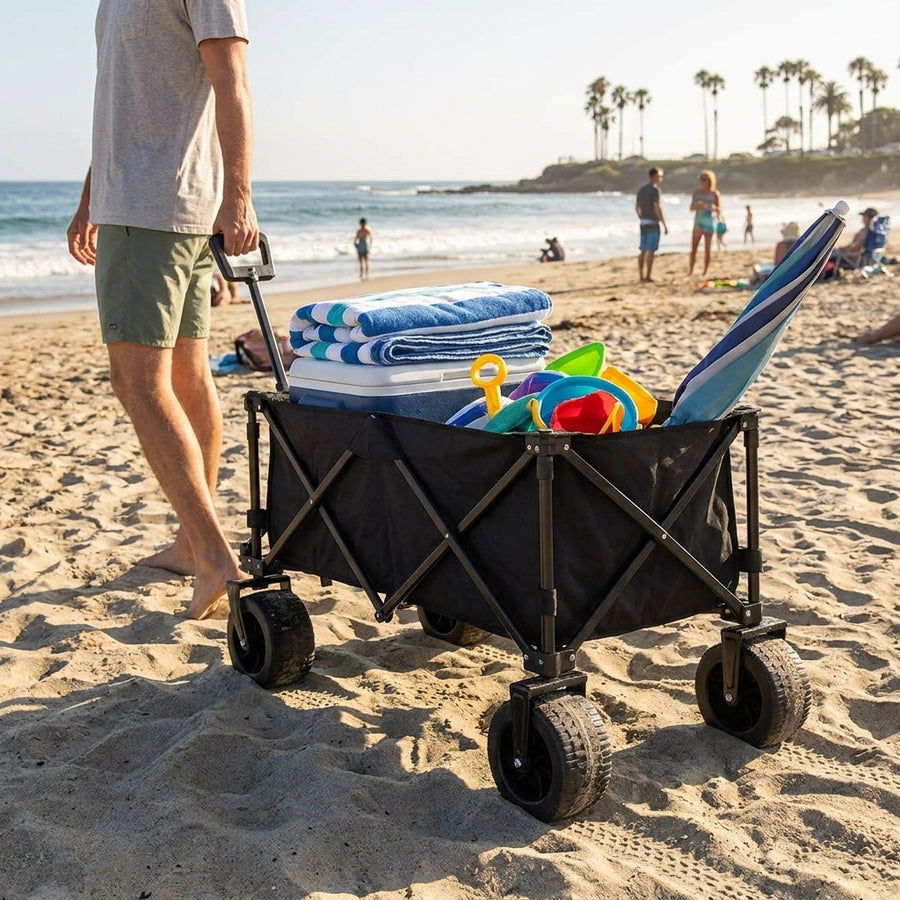 Beach Cart lifestyle