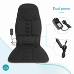 Massage Chair Pad – Full Back Shiatsu Seat Cushion