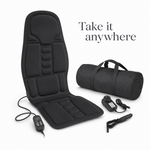 Massage Chair Pad – Full Back Shiatsu Seat Cushion