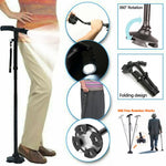 Ergonomic Walking Stick With Light