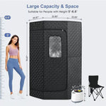 Home Steam Sauna Tent - Detoxify, Rejuvenate, Clearer Skin