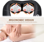 Shiatsu Neck Massager – Heated Kneading Shoulder Massager